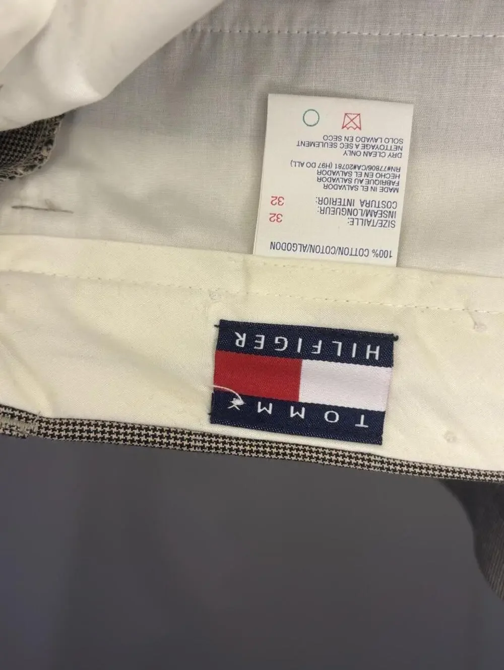 Tommy Hilfiger Men's Grey Trousers